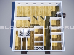 Модульная столовая из блок-контейнеров по России